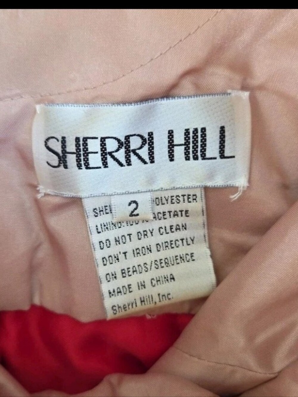 Sherri Hill Prom Dress Size 2 Red Ball Gown With Mini Train - Picture 2 of 8